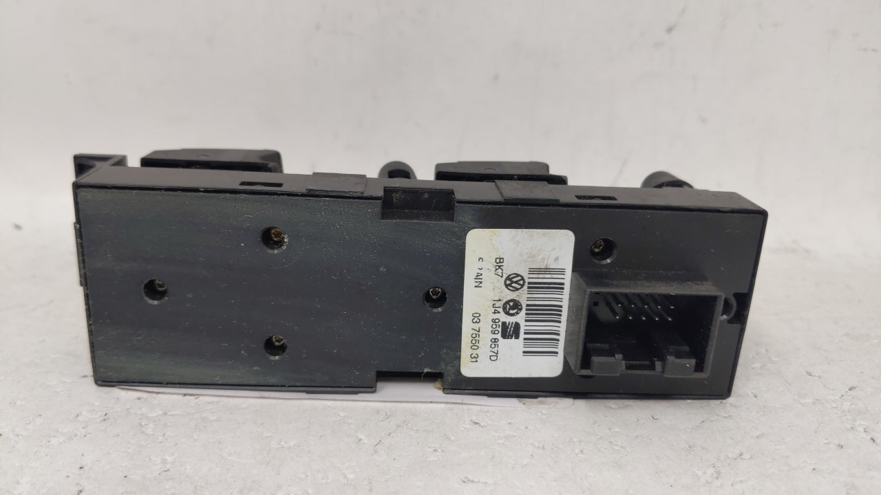2006 Volkswagen Golf Master Power Window Switch Replacement Driver Side Left Fits OEM Used Auto Parts - Oemusedautoparts1.co