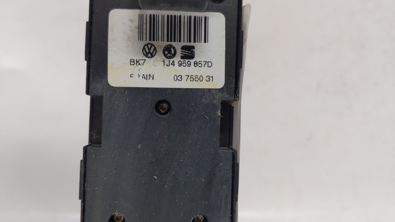 2006 Volkswagen Golf Master Power Window Switch Replacement Driver Side Left Fits OEM Used Auto Parts - Oemusedautoparts1.co