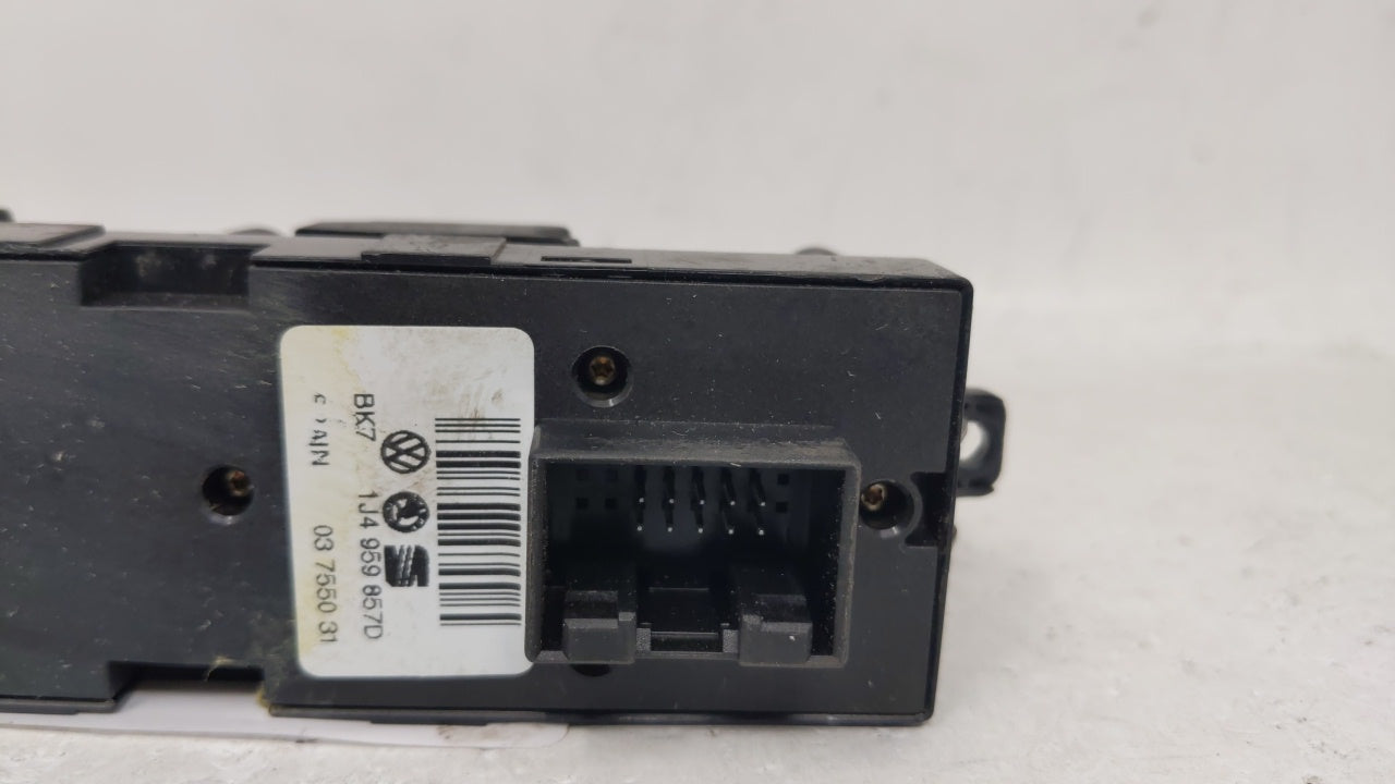 2006 Volkswagen Golf Master Power Window Switch Replacement Driver Side Left Fits OEM Used Auto Parts - Oemusedautoparts1.co