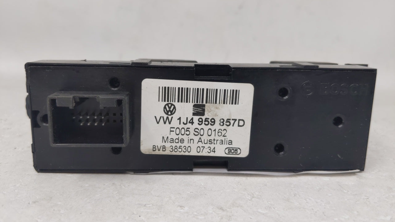 2006 Volkswagen Golf Master Power Window Switch Replacement Driver Side Left Fits OEM Used Auto Parts - Oemusedautoparts1.co