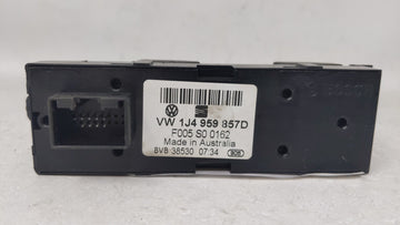 2006 Volkswagen Golf Master Power Window Switch Replacement Driver Side Left Fits OEM Used Auto Parts