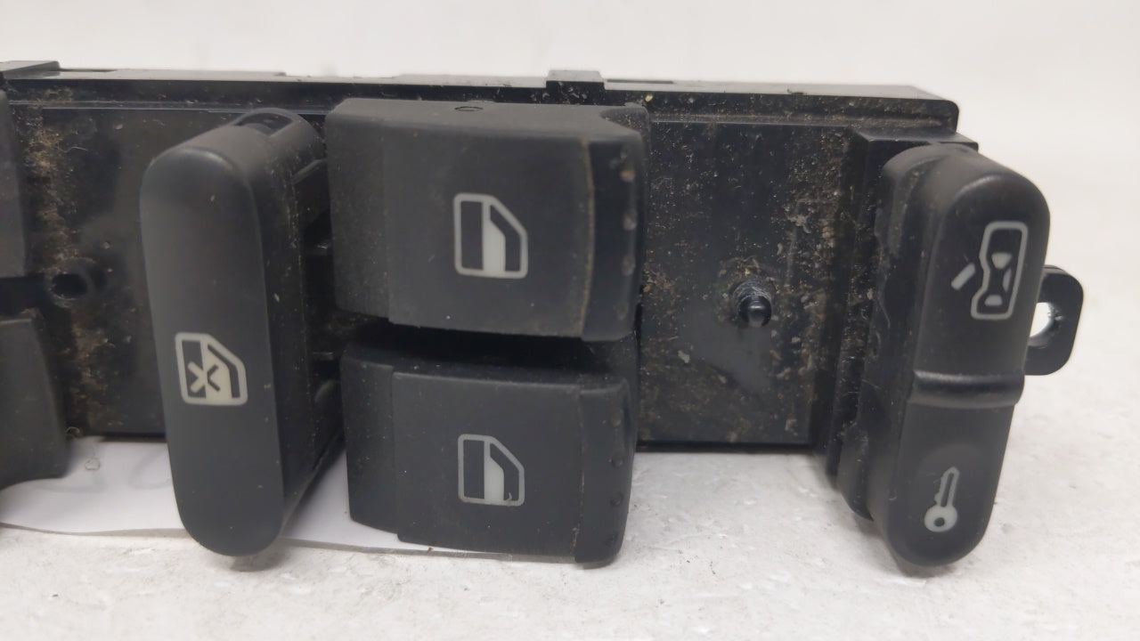 2006 Volkswagen Golf Master Power Window Switch Replacement Driver Side Left Fits OEM Used Auto Parts - Oemusedautoparts1.co