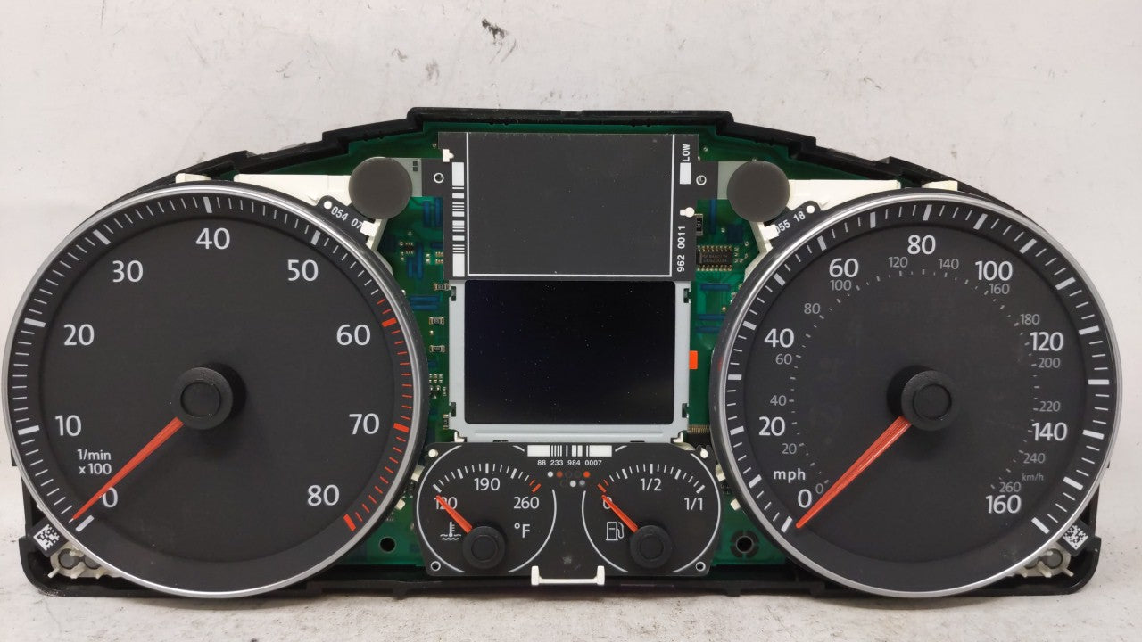 2004-2007 Volkswagen Golf Instrument Cluster Speedometer Gauges P/N:1K0 920 953H Fits Fits 2004 2005 2006 2007 OEM Used Auto