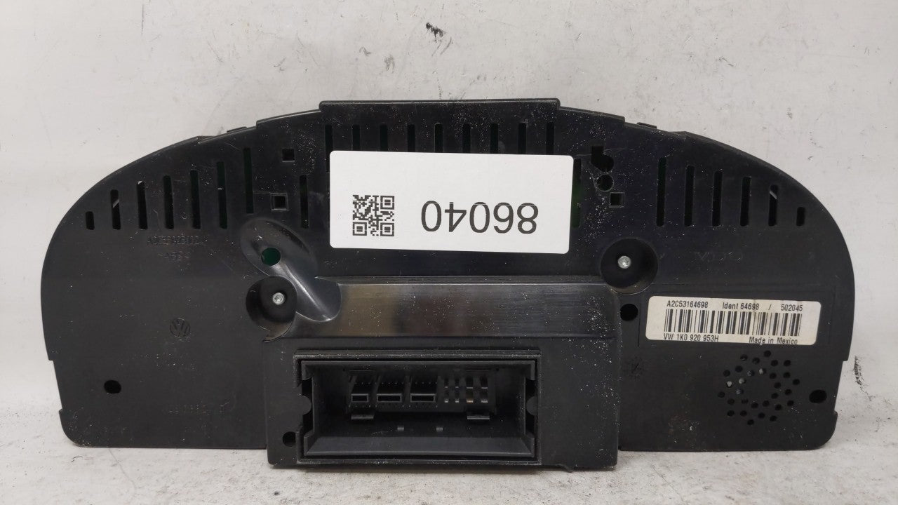 2004-2007 Volkswagen Golf Instrument Cluster Speedometer Gauges P/N:1K0 920 953H Fits Fits 2004 2005 2006 2007 OEM Used Auto