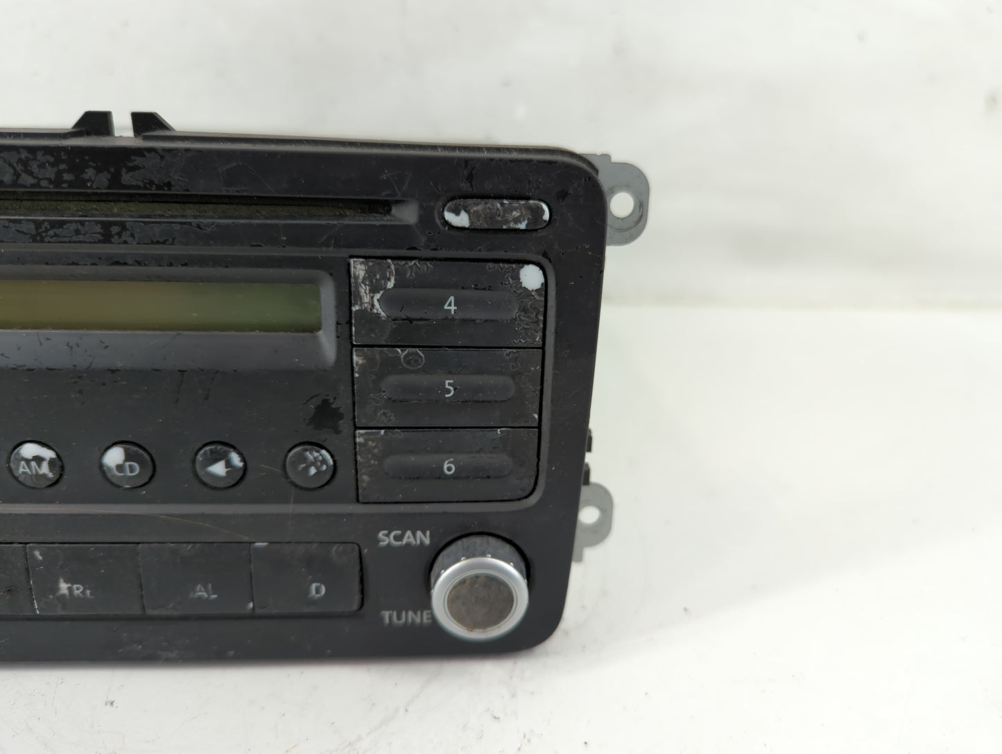 2006-2007 Volkswagen Jetta Radio AM FM Cd Player Receiver Replacement P/N:1K0 035 161 A Fits Fits 2006 2007 OEM Used Auto Pa