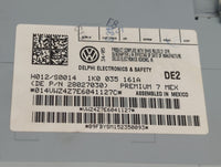 2006-2007 Volkswagen Jetta Radio AM FM Cd Player Receiver Replacement P/N:1K0 035 161 A Fits Fits 2006 2007 OEM Used Auto Pa