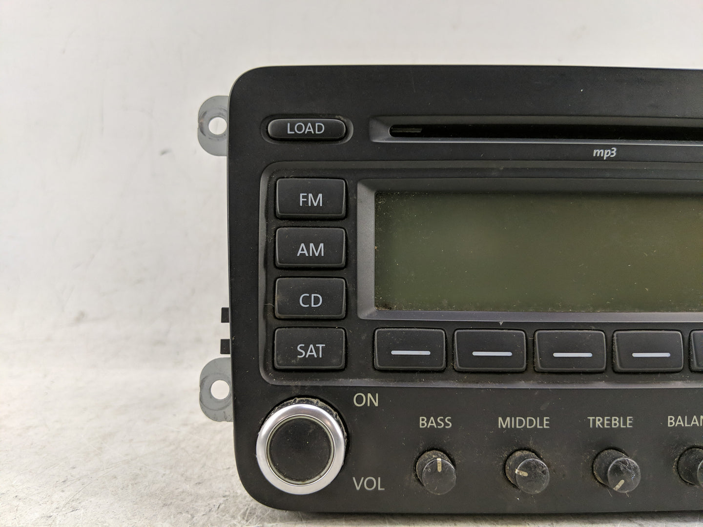 2006-2009 Volkswagen Jetta Radio AM FM Cd Player Receiver Replacement P/N:28119146 Fits Fits 2006 2007 2008 2009 OEM Used Au