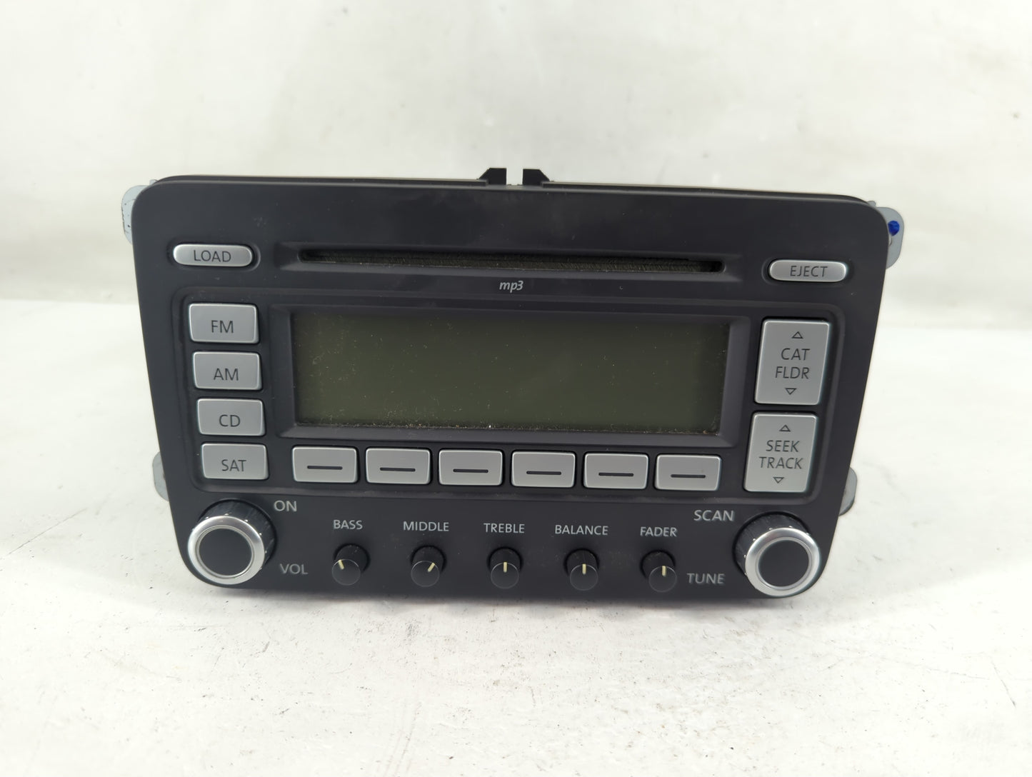 2006-2009 Volkswagen Jetta Radio AM FM Cd Player Receiver Replacement P/N:28119146 Fits Fits 2006 2007 2008 2009 OEM Used Au