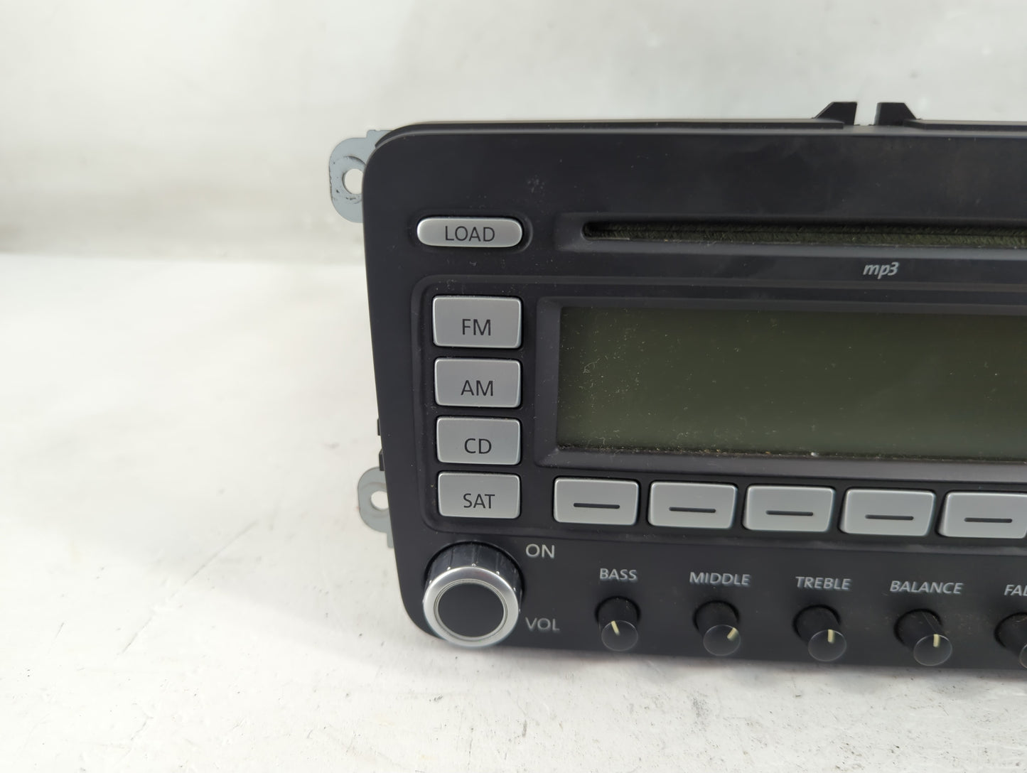 2006-2009 Volkswagen Jetta Radio AM FM Cd Player Receiver Replacement P/N:28119146 Fits Fits 2006 2007 2008 2009 OEM Used Au