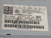 2006-2009 Volkswagen Jetta Radio AM FM Cd Player Receiver Replacement P/N:28119146 Fits Fits 2006 2007 2008 2009 OEM Used Au