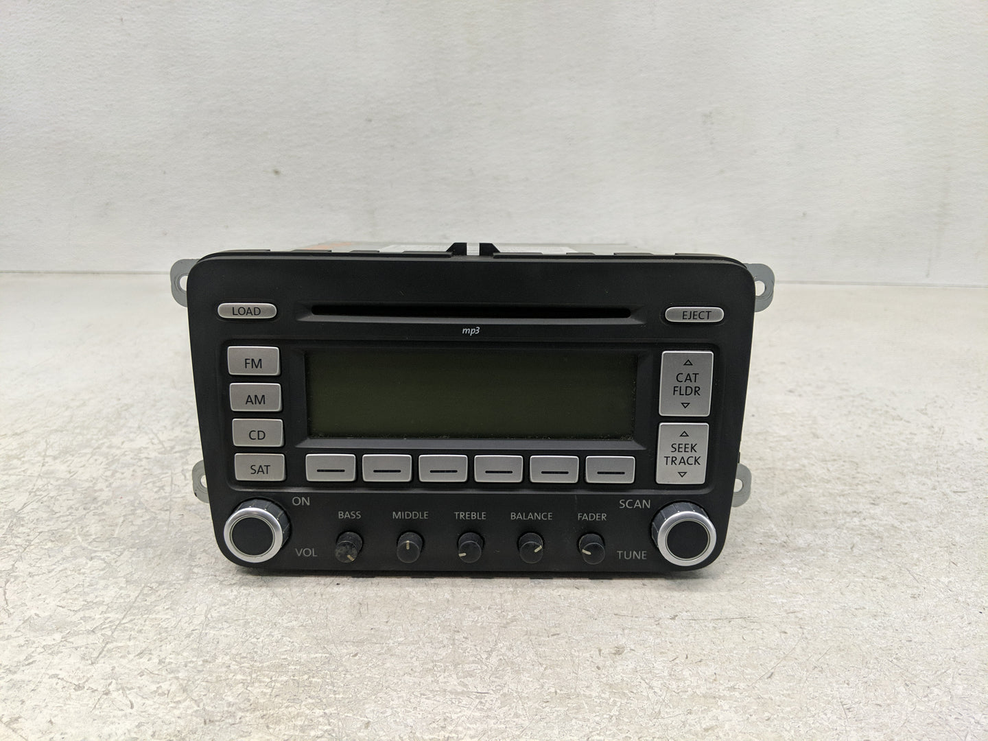2006-2009 Volkswagen Jetta Radio AM FM Cd Player Receiver Replacement P/N:1K0 035 180L Fits Fits 2006 2007 2008 2009 OEM Use