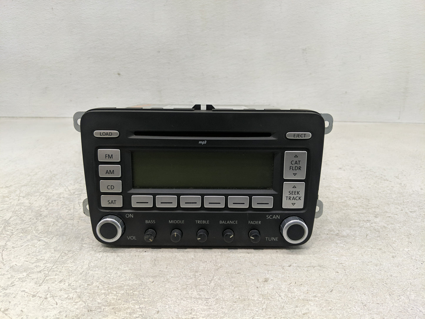2006-2009 Volkswagen Jetta Radio AM FM Cd Player Receiver Replacement P/N:1K0 035 180L Fits Fits 2006 2007 2008 2009 OEM Use