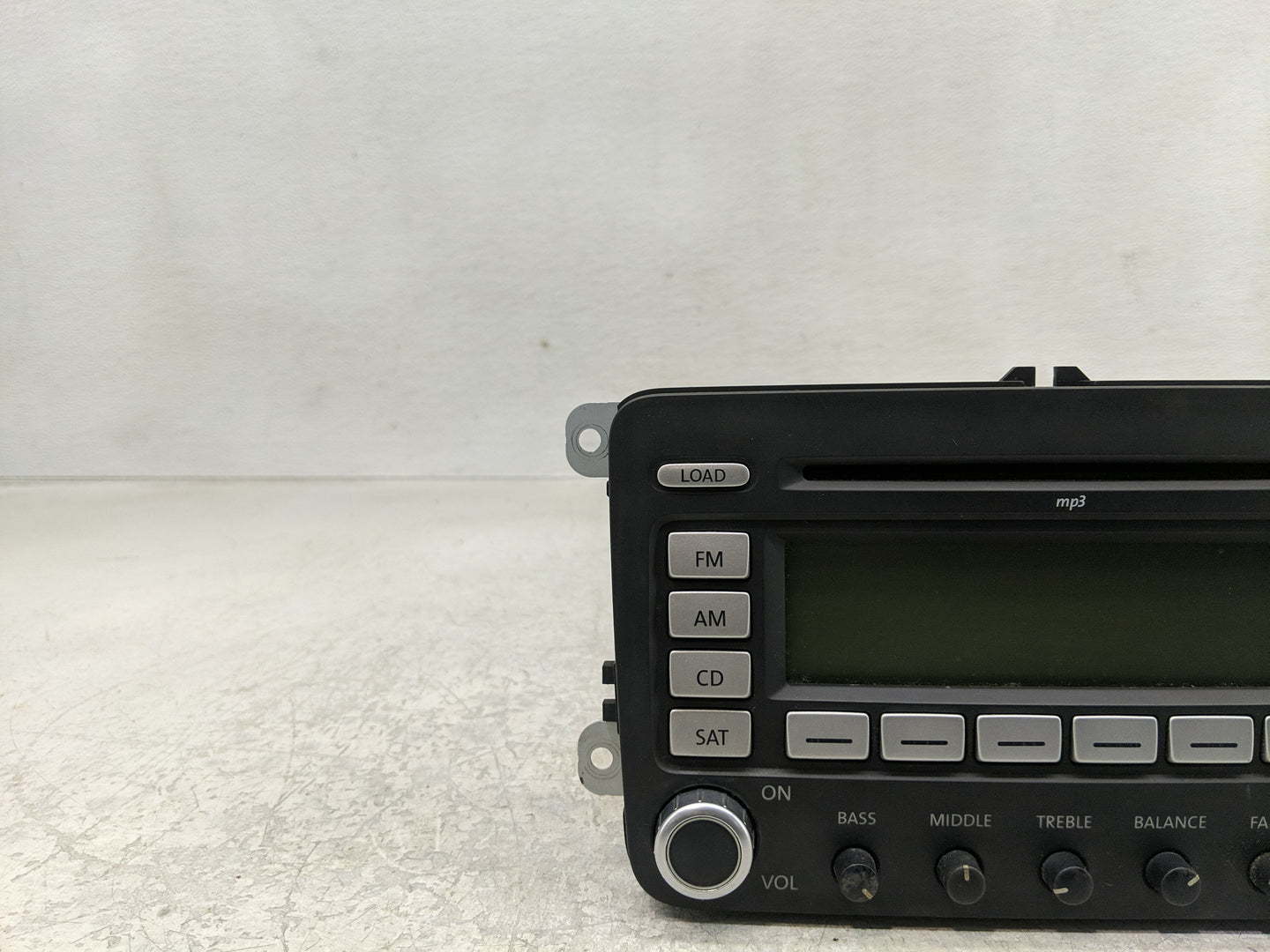 2006-2009 Volkswagen Jetta Radio AM FM Cd Player Receiver Replacement P/N:1K0 035 180L Fits Fits 2006 2007 2008 2009 OEM Use