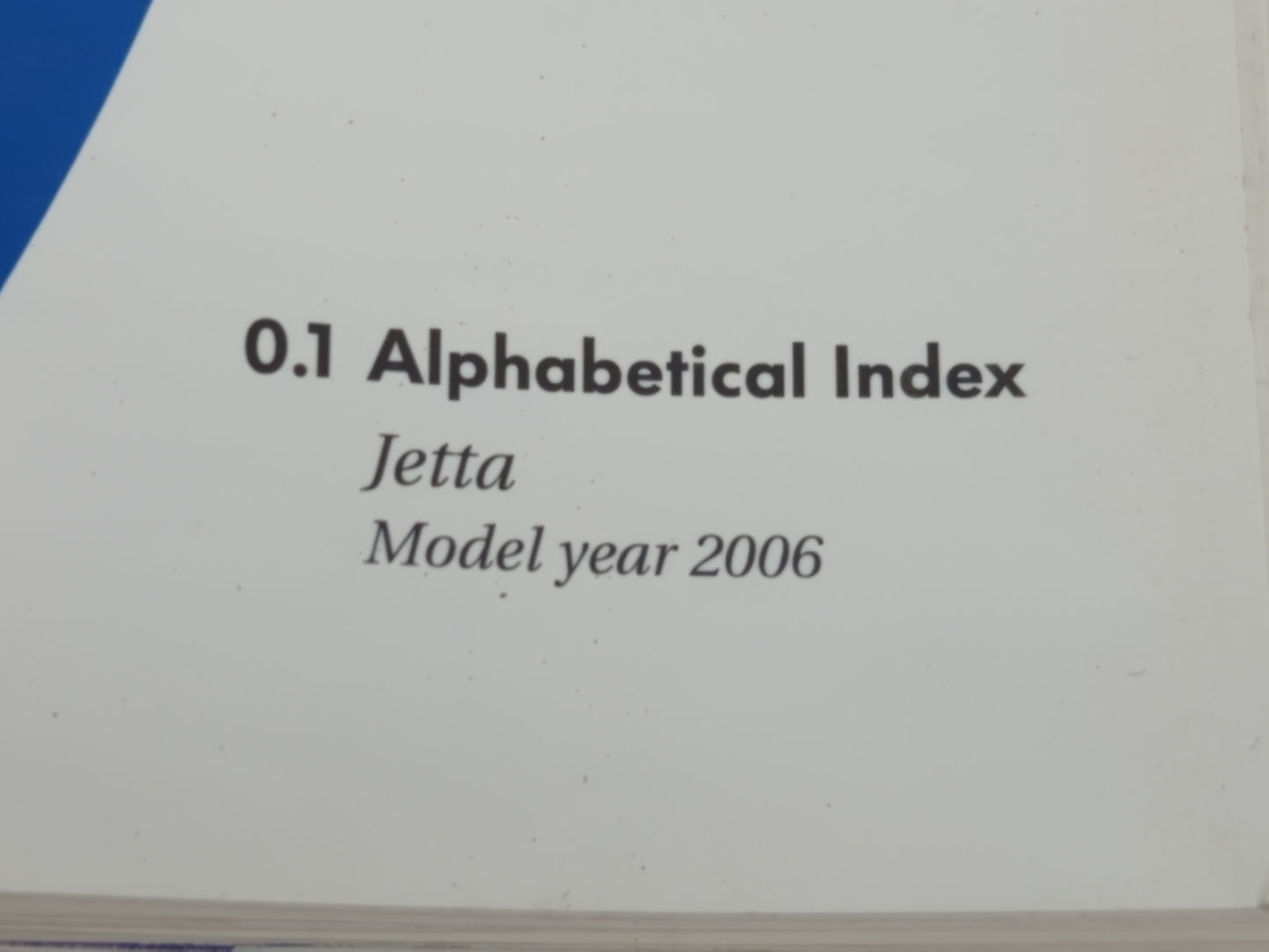 2006 Volkswagen Jetta Owners Manual Book Guide OEM Used Auto Parts - Oemusedautoparts1.com