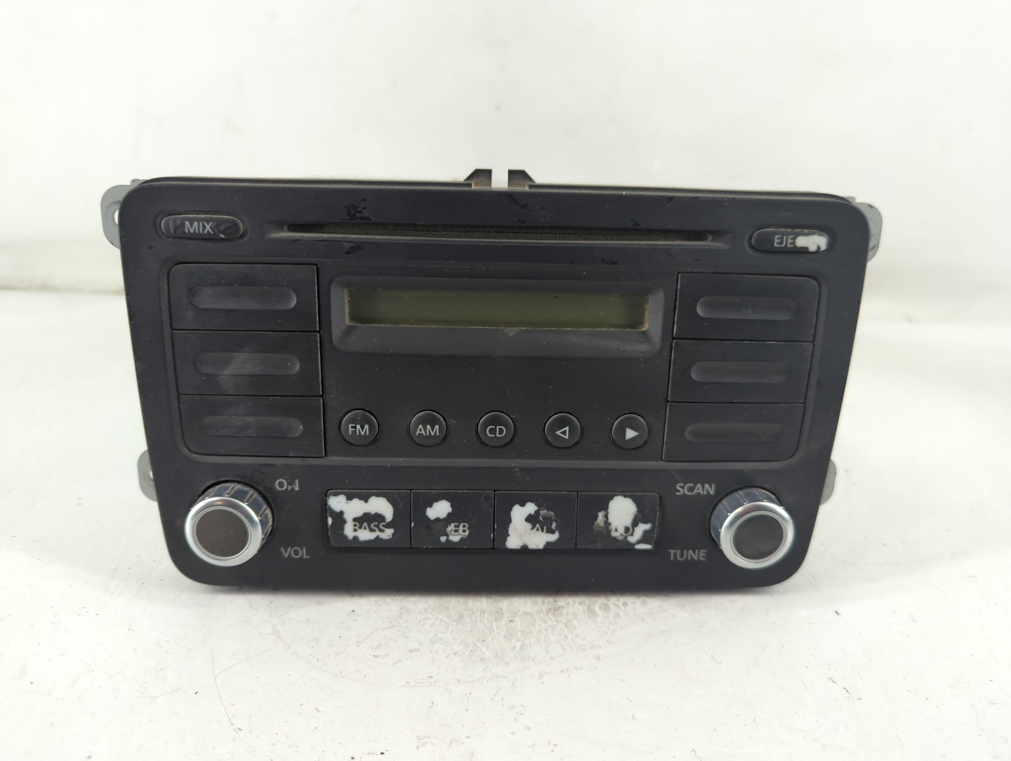 2005-2009 Volkswagen Jetta Radio AM FM Cd Player Receiver Replacement P/N:1K0 035 161A Fits Fits 2005 2006 2007 2008 2009 20
