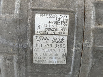 compare product 2006 Volkswagen Passat Air Conditioning A/c Ac Compressor Oem