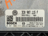 2006-2007 Volkswagen Passat PCM Engine Control Computer ECU ECM PCU OEM P/N:3C0 907 115 F 0 261 S02 111 Fits Fits 2006 2007 