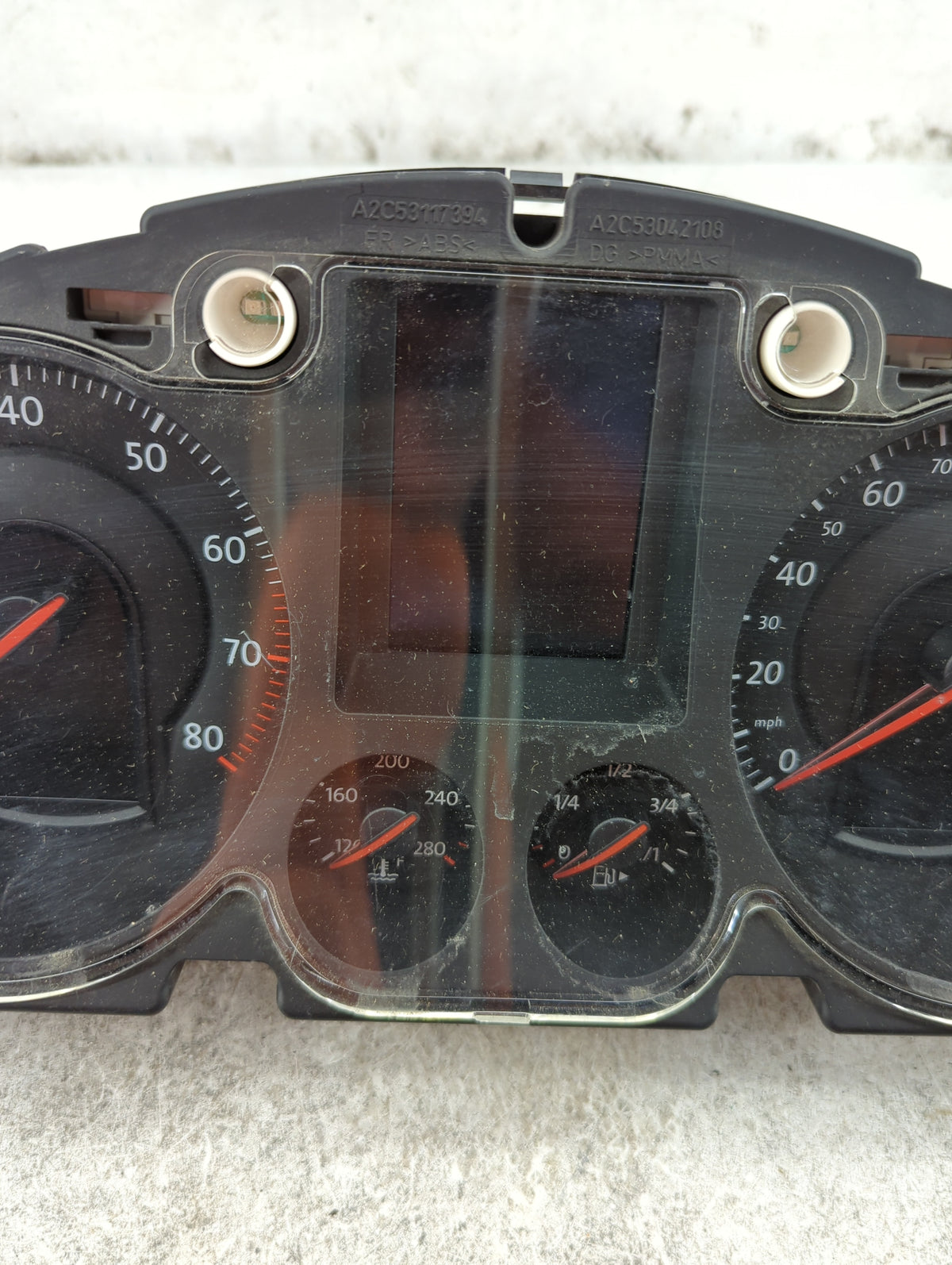 2006-2007 Volkswagen Passat Instrument Cluster Speedometer Gauges P/N:3C0920970H A2C53117196 Miles: Fits Fits 2006 2007 OEM 