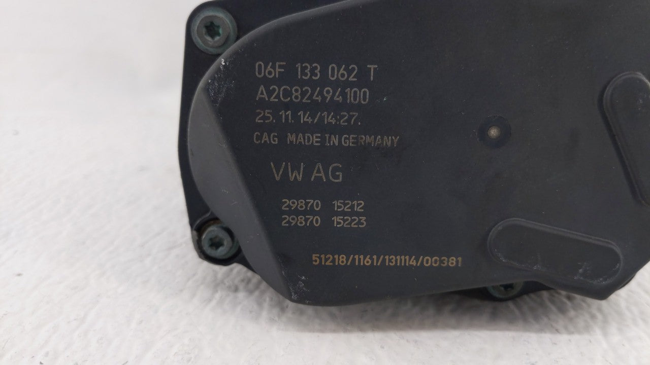 2006-2010 Volkswagen Passat Throttle Body P/N:E8-2103-0-09305-00485 06F 133 062 E Fits OEM Used Auto Parts - Oemusedautopart