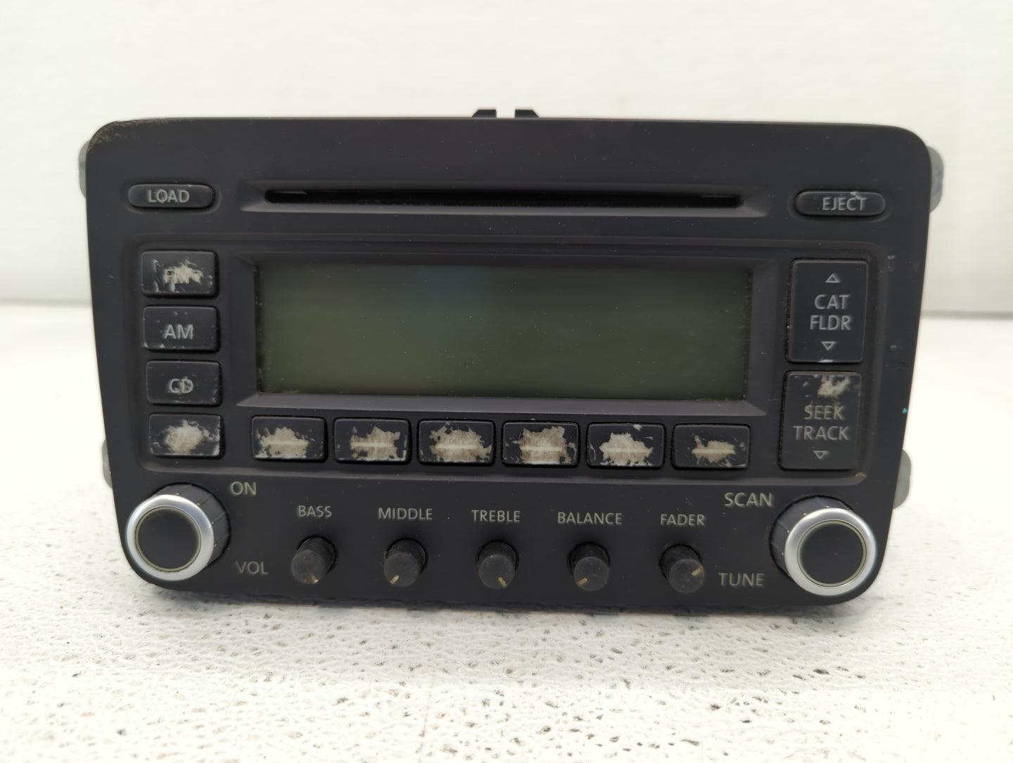 2006-2010 Volkswagen Passat Radio AM FM Cd Player Receiver Replacement P/N:1K0 035 180 C Fits Fits 2006 2007 2008 2009 2010 