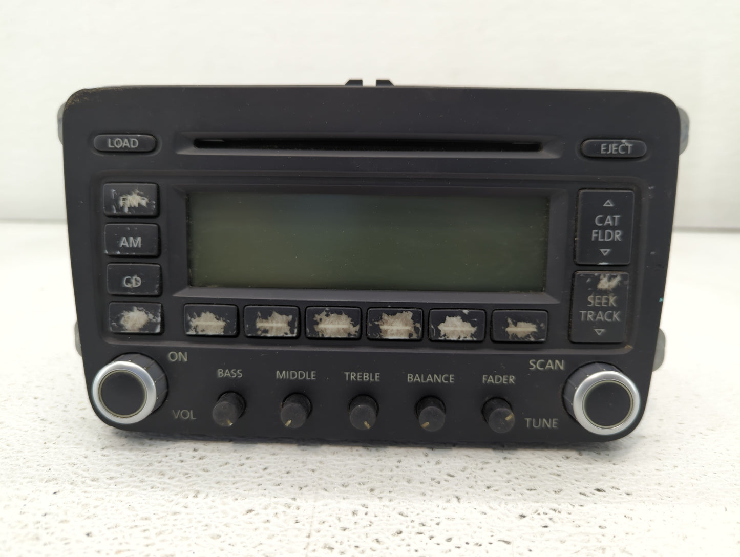 2006-2010 Volkswagen Passat Radio AM FM Cd Player Receiver Replacement P/N:1K0 035 180 C Fits Fits 2006 2007 2008 2009 2010 