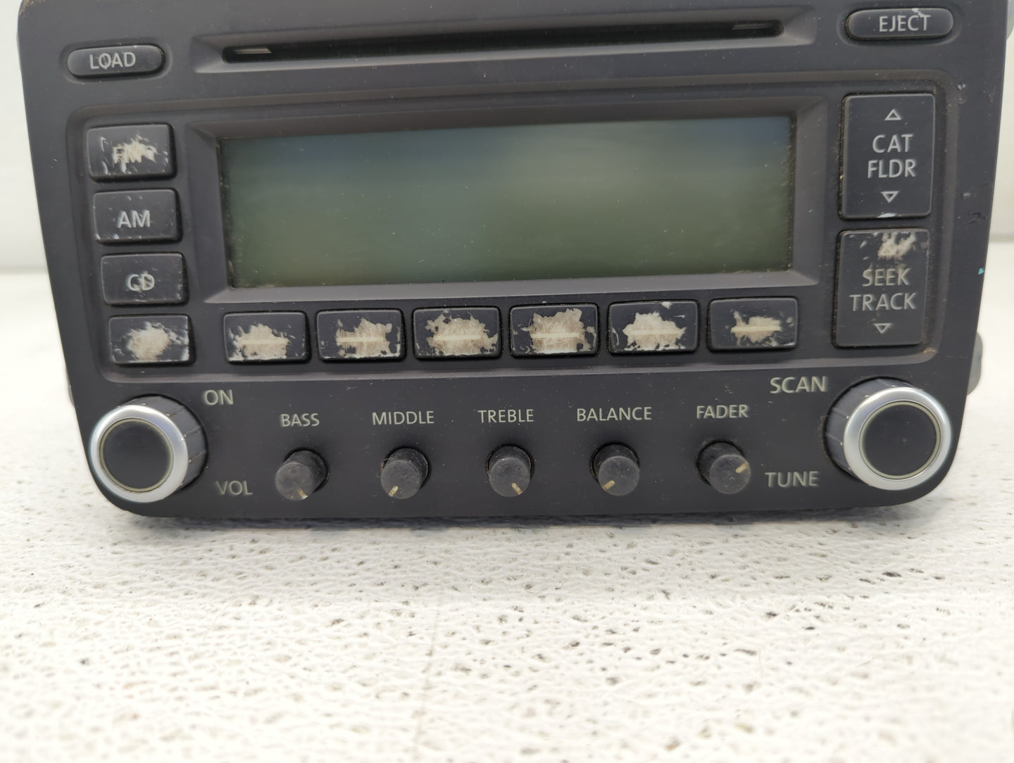 2006-2010 Volkswagen Passat Radio AM FM Cd Player Receiver Replacement P/N:1K0 035 180 C Fits Fits 2006 2007 2008 2009 2010 