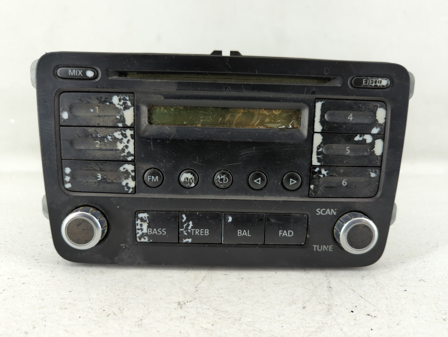 2006-2010 Volkswagen Passat Radio AM FM Cd Player Receiver Replacement P/N:28027030 Fits Fits 2005 2006 2007 2008 2009 2010 