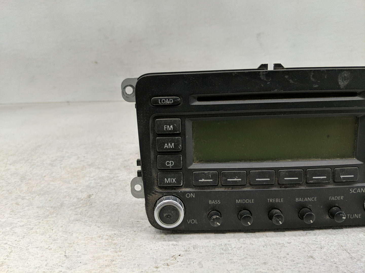 2006-2009 Volkswagen Rabbit Radio AM FM Cd Player Receiver Replacement P/N:1K0 035 180 D Fits Fits 2005 2006 2007 2008 2009 