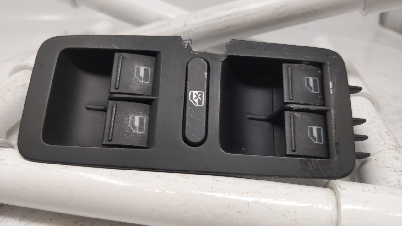 2006 Volkswagen Rabbit Master Power Window Switch Replacement Driver Side Left Fits OEM Used Auto Parts - Oemusedautoparts1.