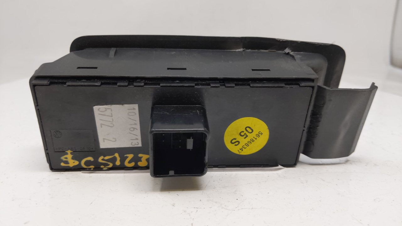 2006 Volkswagen Rabbit Master Power Window Switch Replacement Driver Side Left Fits OEM Used Auto Parts - Oemusedautoparts1.