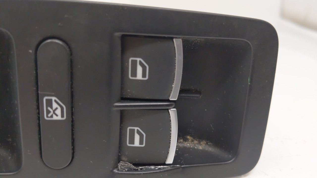 2006 Volkswagen Rabbit Master Power Window Switch Replacement Driver Side Left Fits OEM Used Auto Parts - Oemusedautoparts1.