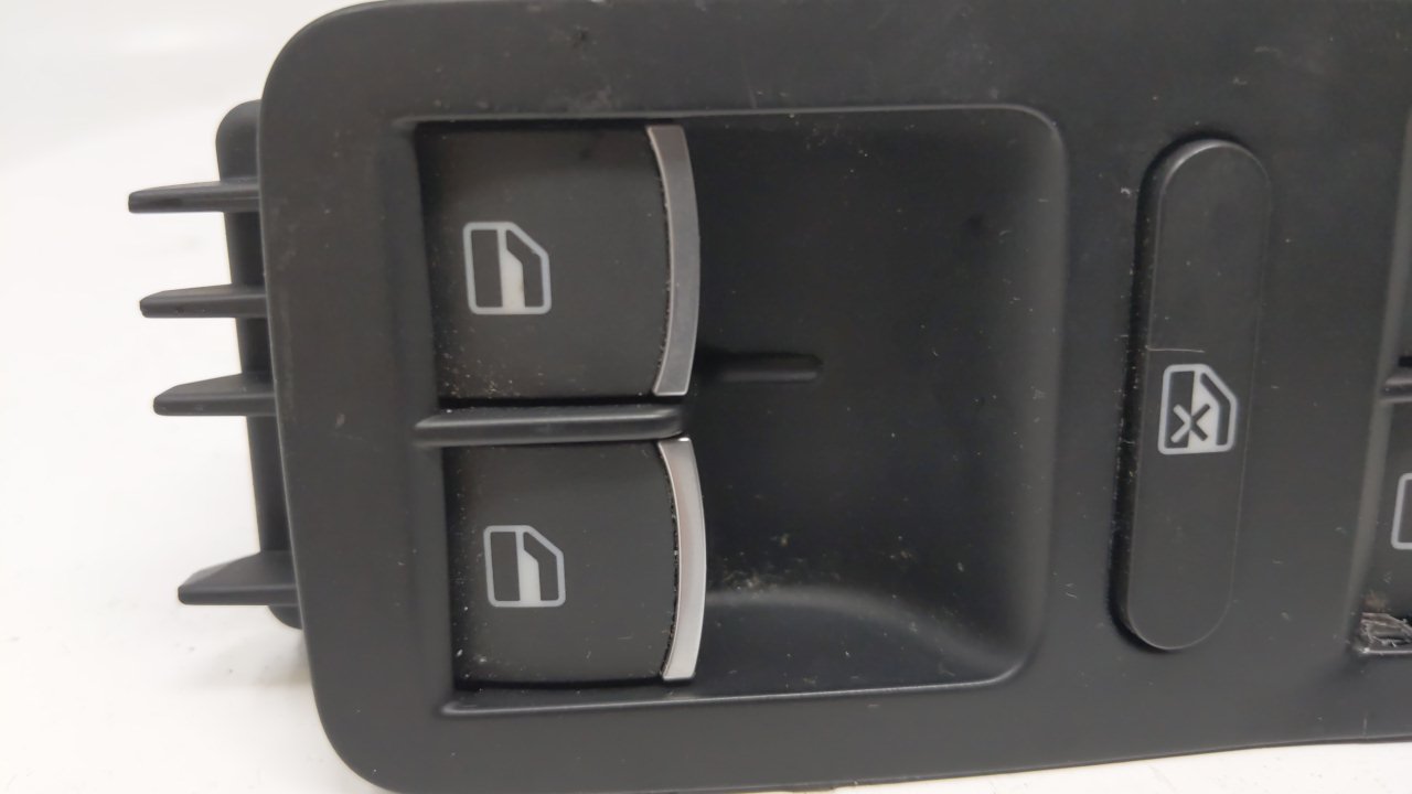 2006 Volkswagen Rabbit Master Power Window Switch Replacement Driver Side Left Fits OEM Used Auto Parts - Oemusedautoparts1.