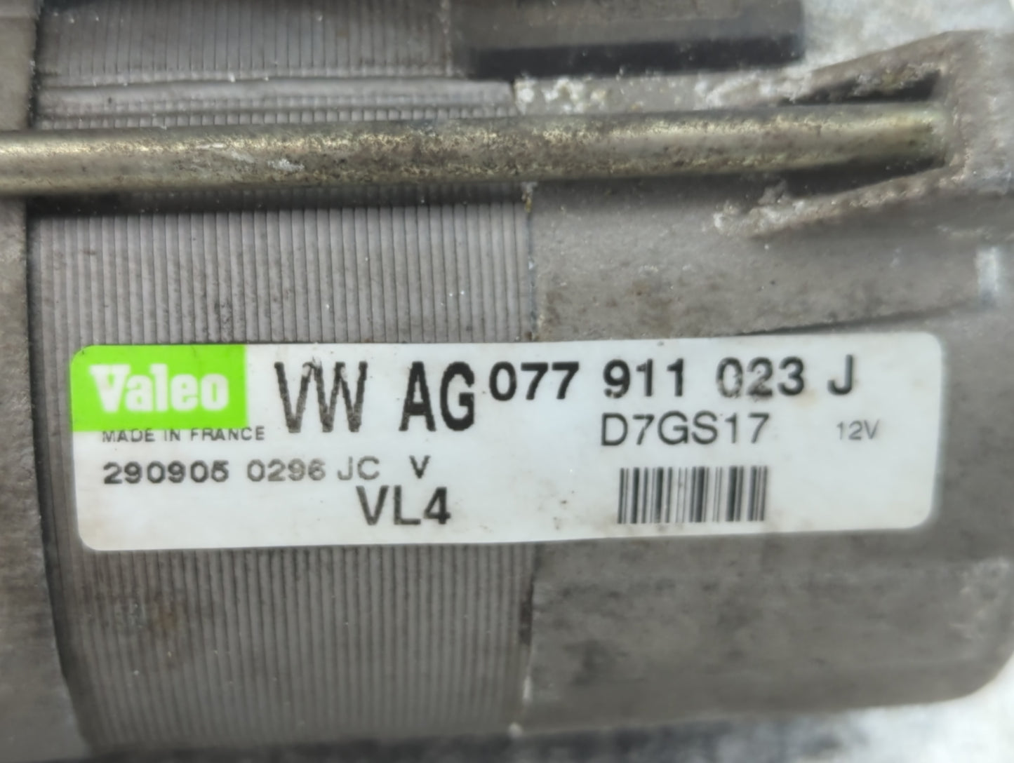 2004-2006 Volkswagen Touareg Car Starter Motor Solenoid OEM P/N:077 911 023 J Fits Fits 2003 2004 2005 2006 2007 2008 OEM Us