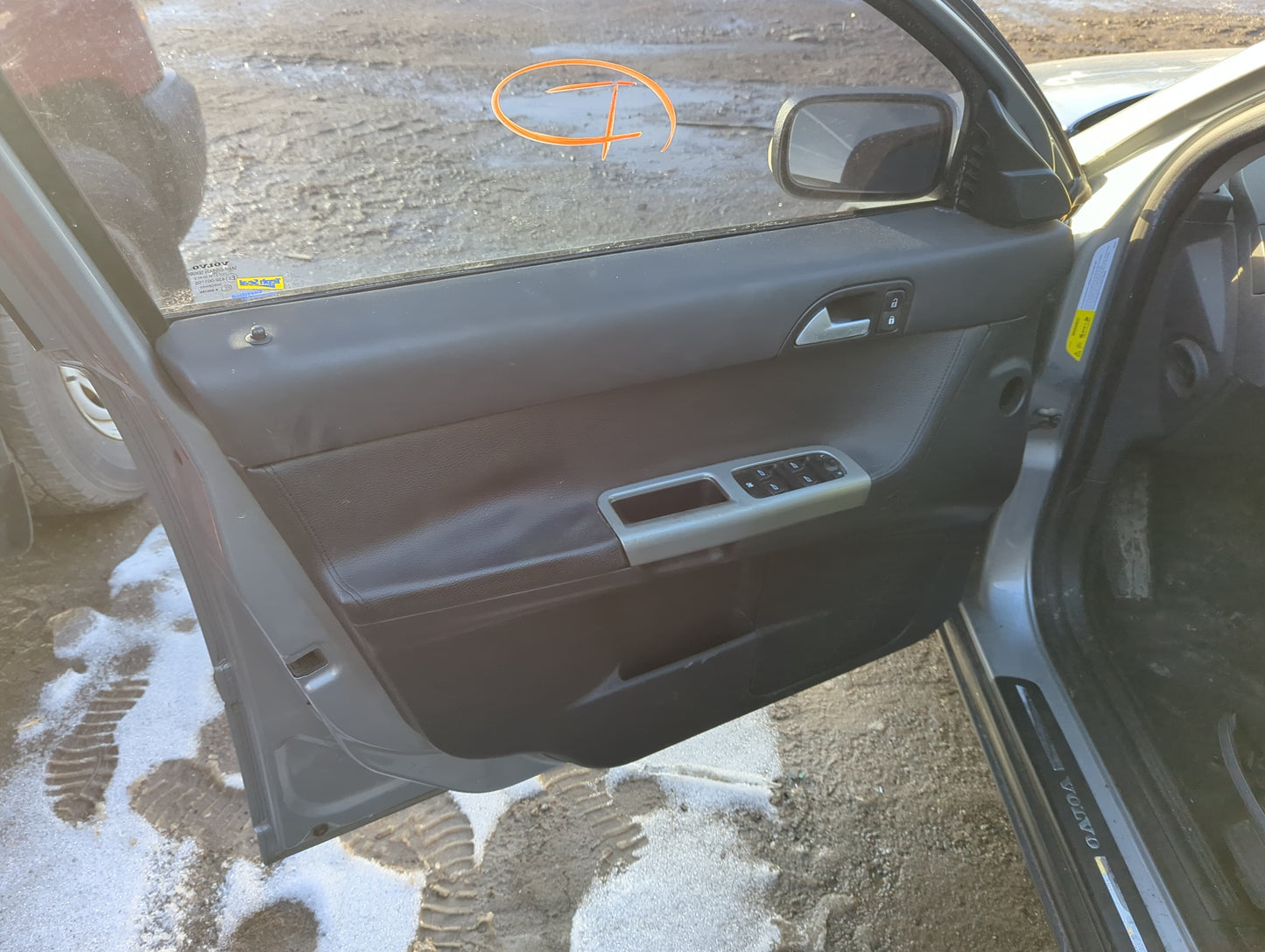 2006 Volvo S40 Front Left Driver Interior Door Panel Trim - Oemusedautoparts1.com