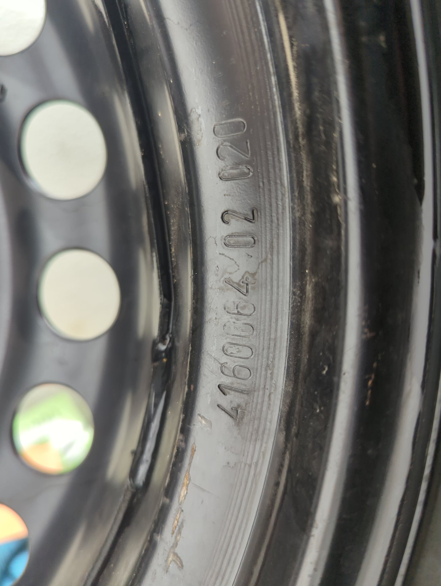 2004-2011 Volvo S40 Spare Donut Tire Wheel Rim Oem - Oemusedautoparts1.com