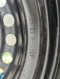 2004-2011 Volvo S40 Spare Donut Tire Wheel Rim Oem - Oemusedautoparts1.com