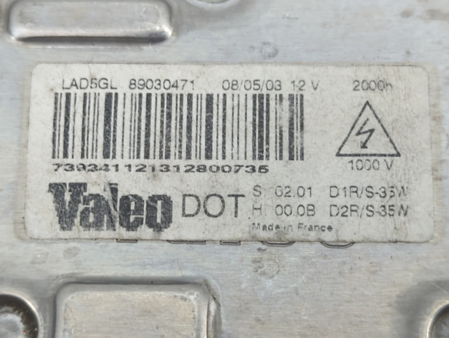 2005-2009 Volvo S60 PCM Engine Control Computer ECU ECM PCU OEM P/N:89030471 Fits Fits 2005 2006 2007 2008 2009 OEM Used Aut