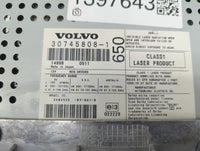 2005-2006 Volvo S80 Radio AM FM Cd Player Receiver Replacement P/N:30745808-1 Fits Fits 2005 2006 OEM Used Auto Parts - Oemu