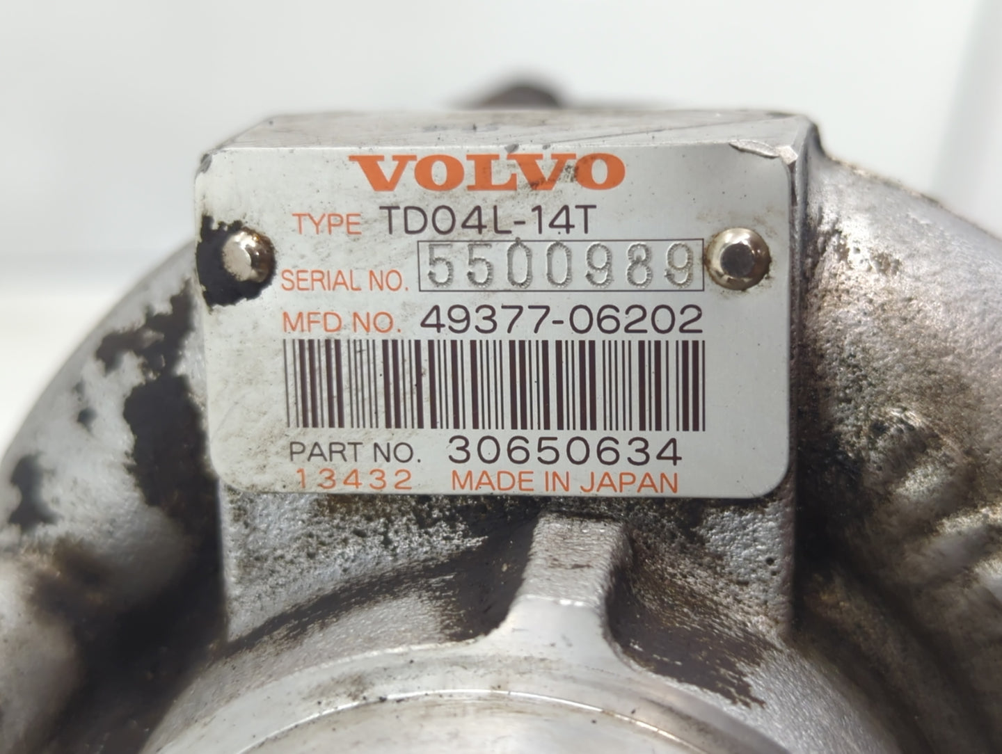 Volvo V60 Turbocharger Turbo Charger Super Charger Supercharger - Oemusedautoparts1.com