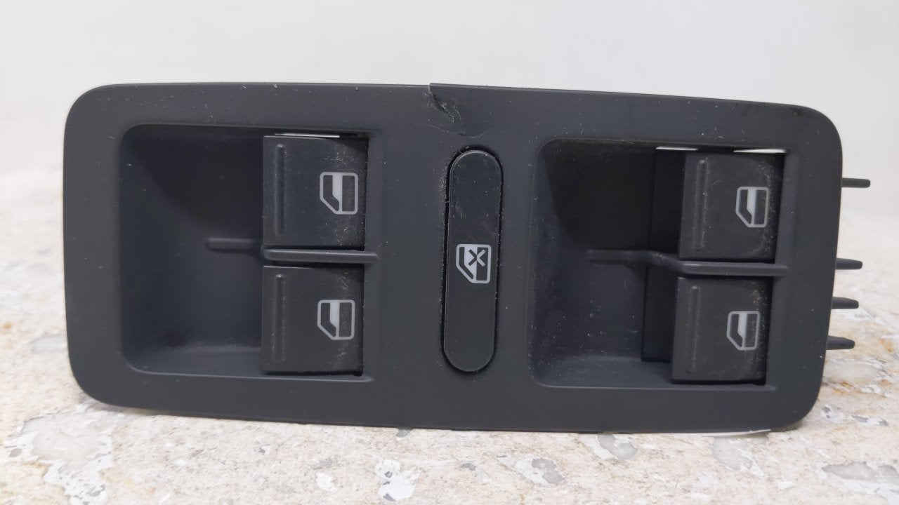 2006 Volkswagen Golf Master Power Window Switch Replacement Driver Side Left Fits OEM Used Auto Parts - Oemusedautoparts1.co