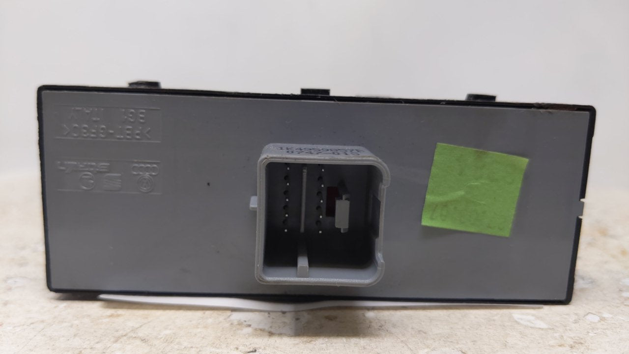 2006 Volkswagen Golf Master Power Window Switch Replacement Driver Side Left Fits OEM Used Auto Parts - Oemusedautoparts1.co