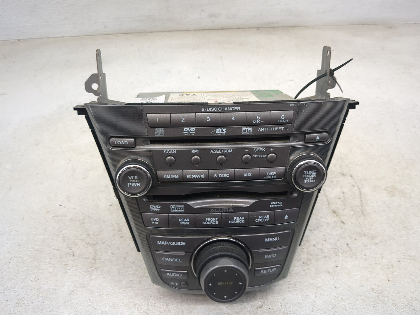 2007-2009 Acura Mdx Radio AM FM Cd Player Receiver Replacement P/N:39101-STX-A020-M1 HF937AO Fits Fits 2007 2008 2009 OEM Us
