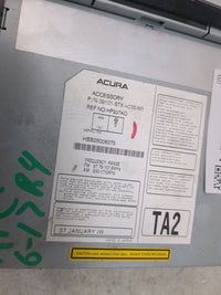 2007-2009 Acura Mdx Radio AM FM Cd Player Receiver Replacement P/N:39101-STX-A020-M1 HF937AO Fits Fits 2007 2008 2009 OEM Us