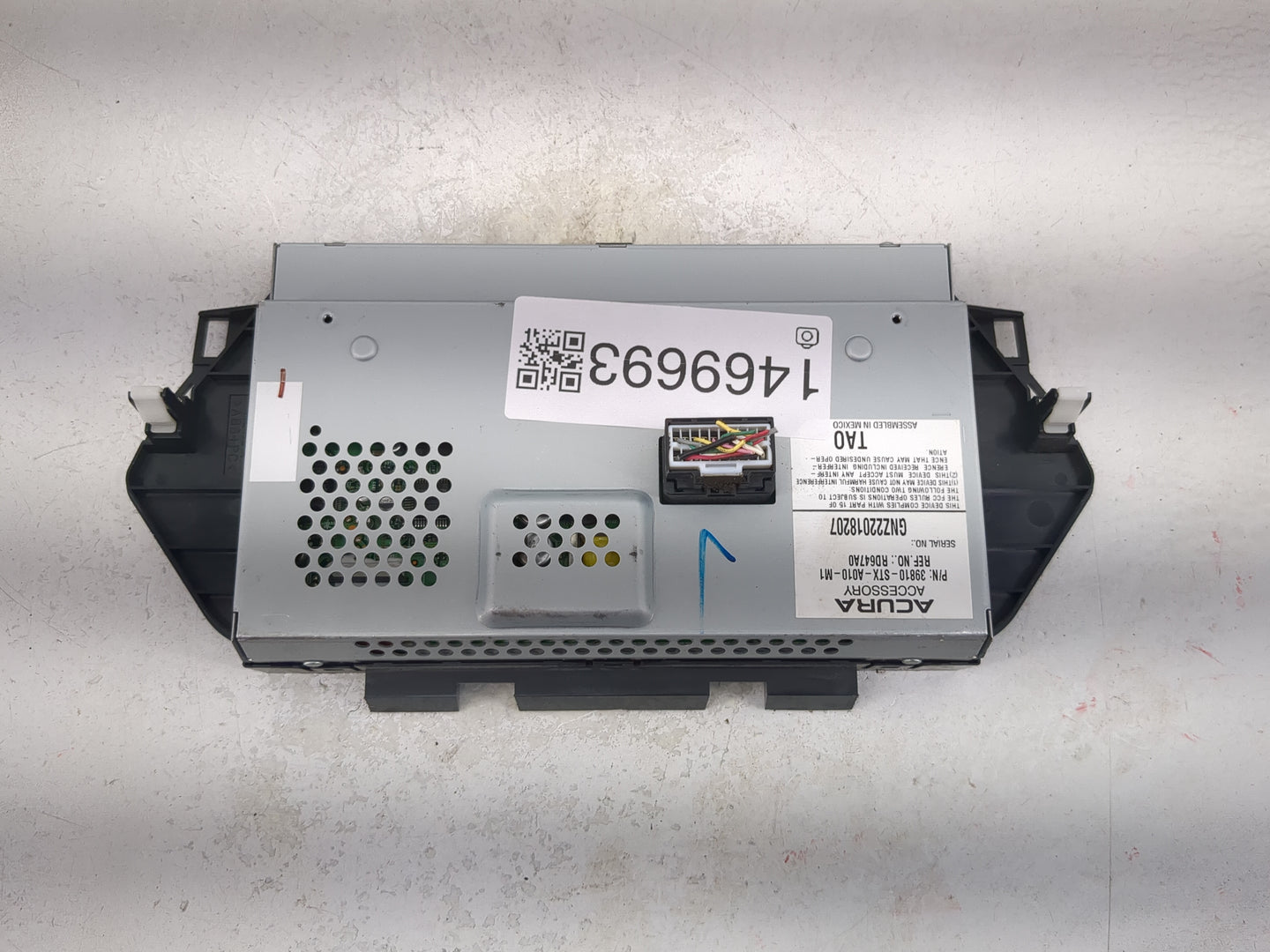 2007-2009 Acura Mdx Information Display Screen 1469693 - Oemusedautoparts1.com