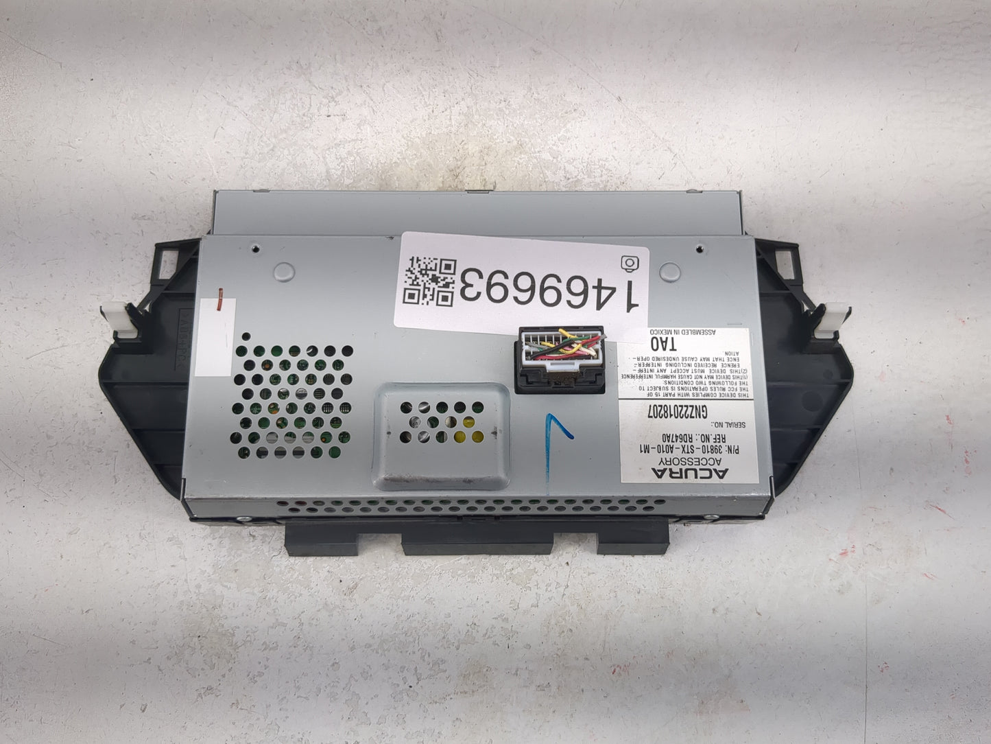 2007-2009 Acura Mdx Information Display Screen 1469693 - Oemusedautoparts1.com
