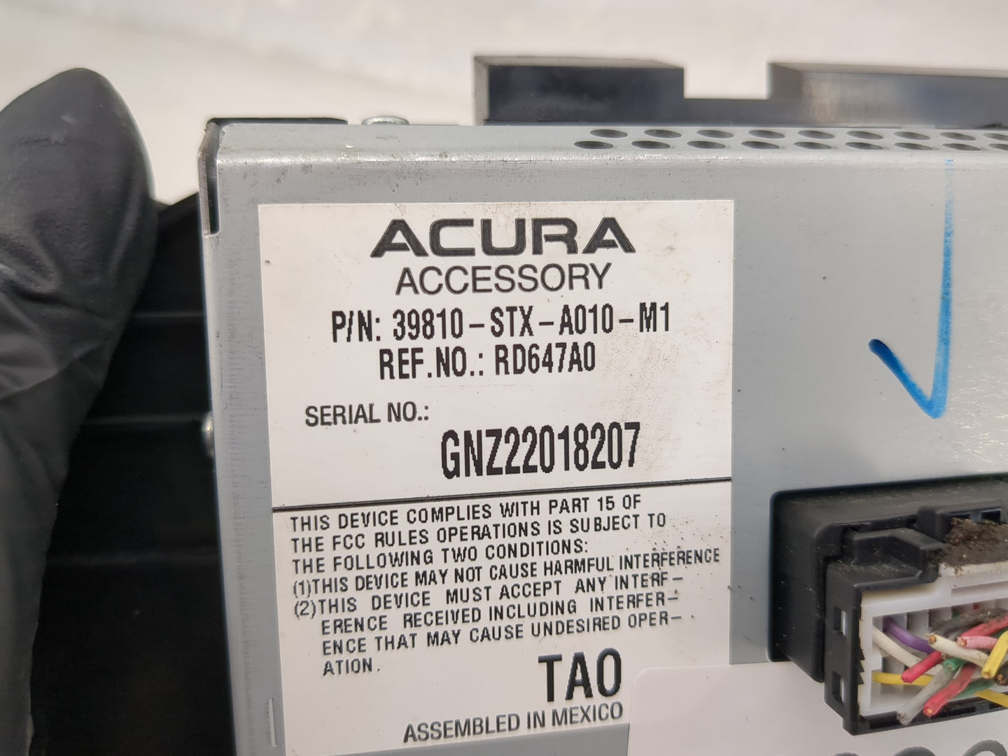 2007-2009 Acura Mdx Information Display Screen 1469693 - Oemusedautoparts1.com