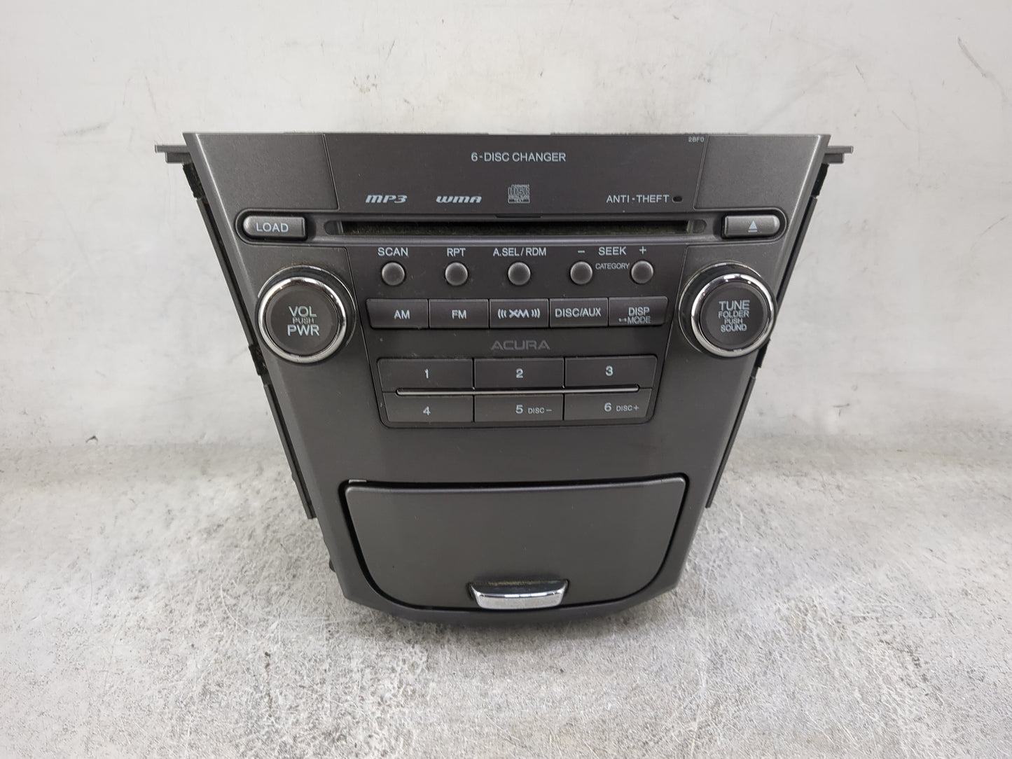 2007-2009 Acura Mdx Radio AM FM Cd Player Receiver Replacement P/N:39101-STX-A020-M1 MN837AO, HCB22008104 Fits Fits 2007 200
