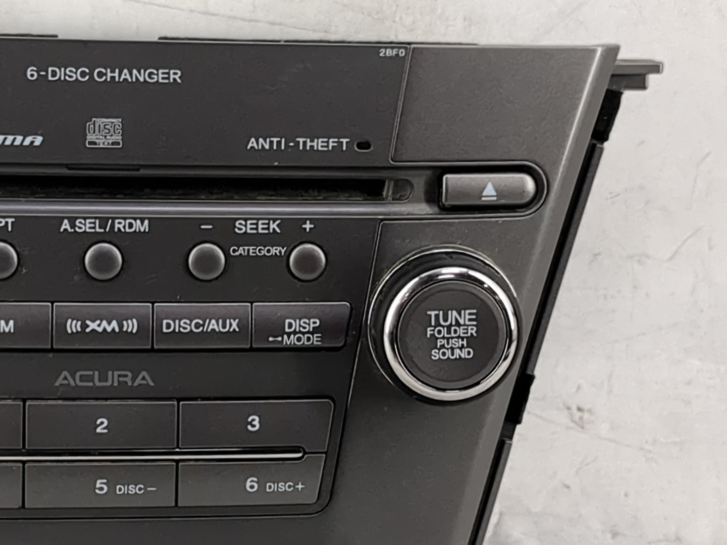 2007-2009 Acura Mdx Radio AM FM Cd Player Receiver Replacement P/N:39101-STX-A020-M1 MN837AO, HCB22008104 Fits Fits 2007 200