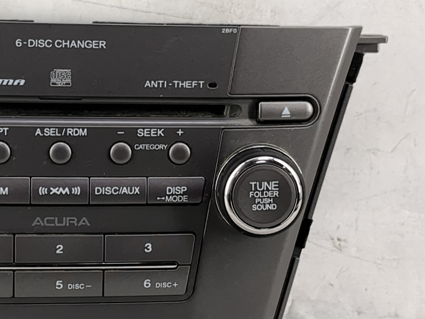 2007-2009 Acura Mdx Radio AM FM Cd Player Receiver Replacement P/N:39101-STX-A020-M1 MN837AO, HCB22008104 Fits Fits 2007 200