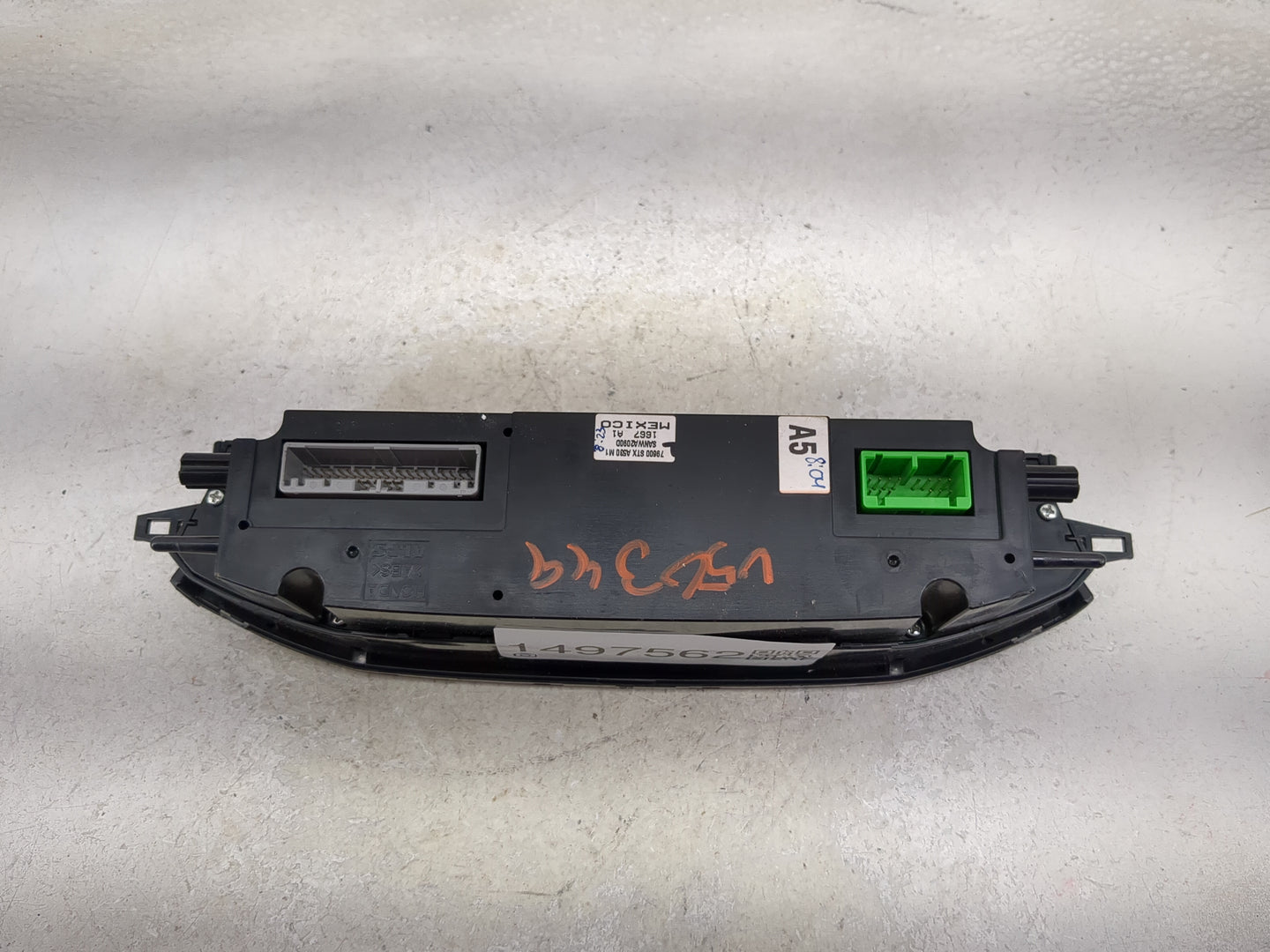 2007-2009 Acura Mdx Climate Control Module Temperature AC/Heater Replacement P/N:79600STXA530M1 SANWA2090D Fits OEM Used Aut